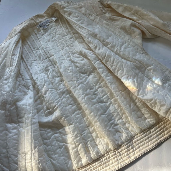 Vintage Stanley Nelson Pure Silk 3 Piece Skirt Suit Size Large - Picture 9 of 16